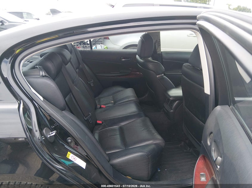 2011 Lexus Gs 450h VIN JTHBC1KS2B5023949 IAAI salvage auction — FRONT END, Salvage (Louisiana), sold $125 on 2026-07-29 (photo 8)