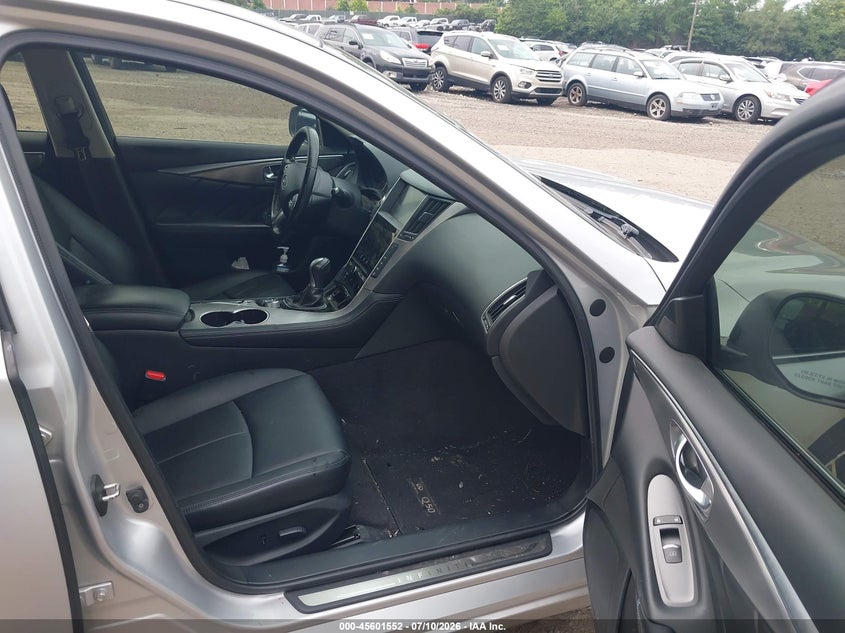 2015 Infiniti Q50 VIN JN1BV7AR3FM404737 IAAI salvage auction — UNKNOWN, Salvage Title, sold $1,800 on 2026-07-24 (photo 5)