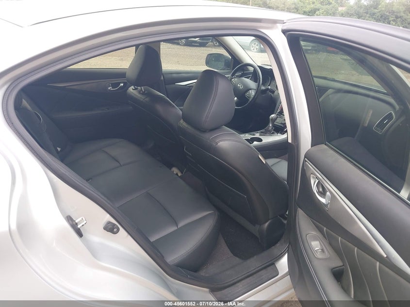 2015 Infiniti Q50 VIN JN1BV7AR3FM404737 IAAI salvage auction — UNKNOWN, Salvage Title, sold $1,800 on 2026-07-24 (photo 8)