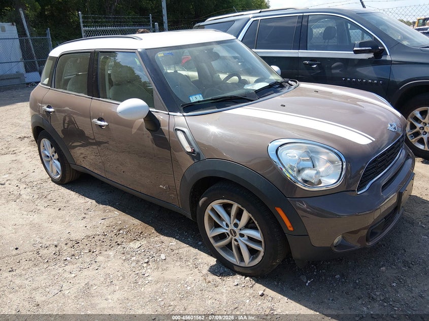 2012 Mini VIN WMWZC5C54CWL56937 IAAI salvage auction — NORMAL WEAR, Clear (Massachusetts), sold $525 on 2026-07-28 (photo 1)