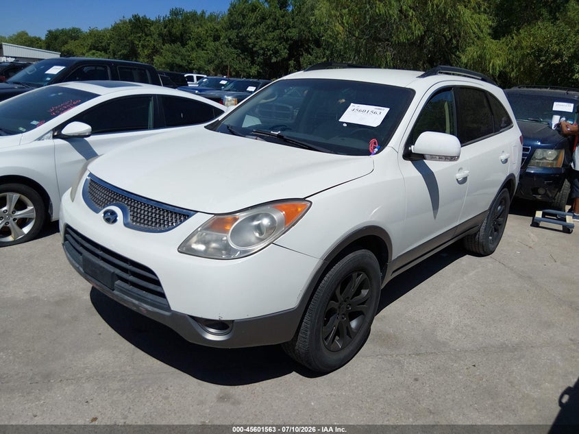 2010 Hyundai Veracruz VIN KM8NU4CC1AU132584 IAAI salvage auction — FRONT END, Original (Texas), sold $1,275 on 2026-07-27 (photo 2)