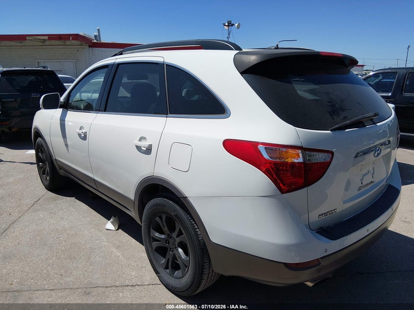 2010 Hyundai Veracruz VIN KM8NU4CC1AU132584 IAAI salvage auction — FRONT END, Original (Texas), sold $1,275 on 2026-07-27 (photo 3)