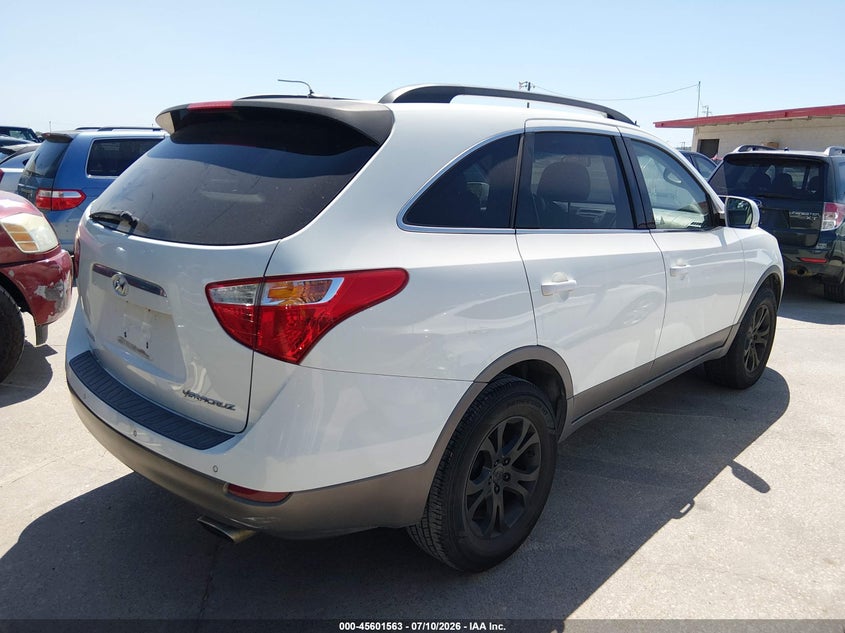 2010 Hyundai Veracruz VIN KM8NU4CC1AU132584 IAAI salvage auction — FRONT END, Original (Texas), sold $1,275 on 2026-07-27 (photo 4)
