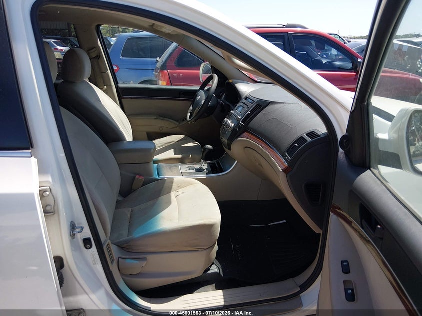 2010 Hyundai Veracruz VIN KM8NU4CC1AU132584 IAAI salvage auction — FRONT END, Original (Texas), sold $1,275 on 2026-07-27 (photo 5)