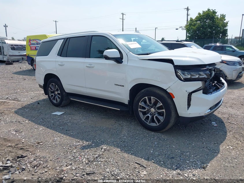 2021 Chevrolet Tahoe VIN 1GNSKNKD4MR314159 — IAAI salvage auction photo