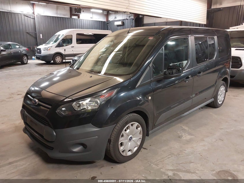 2018 Ford Transit connect VIN NM0GE9E76J1342703 IAAI salvage auction — RIGHT FRONT, Sf97 (New York), sold $11,150 on 2026-07-31 (photo 2)