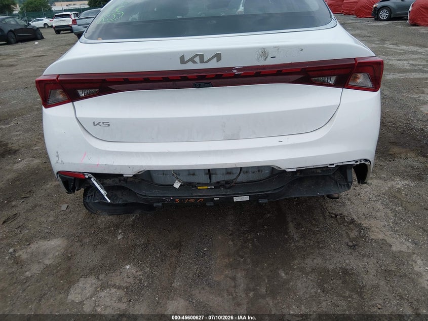 2023 Kia K5 VIN 5XXG14J24PG213125 IAAI salvage auction — REAR END, Salvage Title, sold $12,300 on 2026-07-17 (photo 6)
