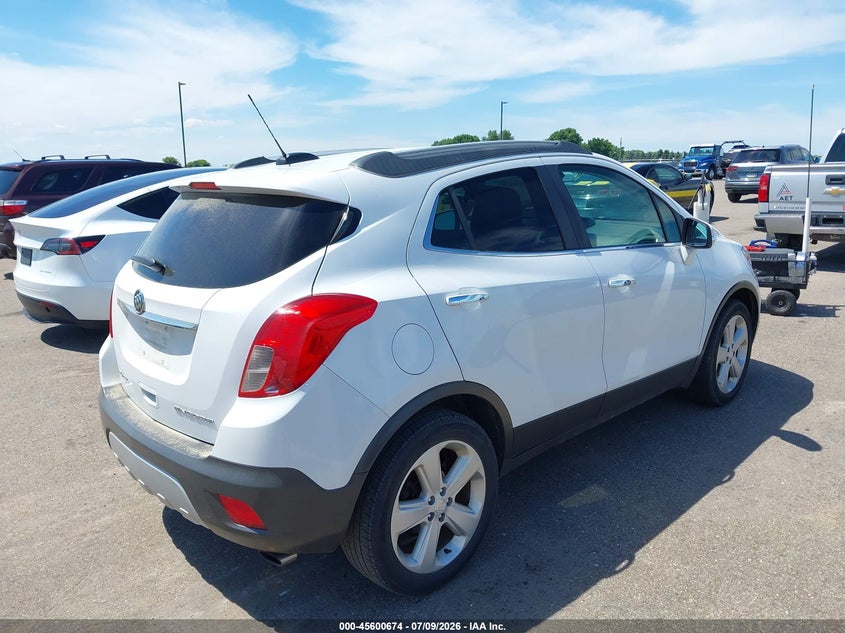 2016 Buick Encore VIN KL4CJASB8GB697148 IAAI salvage auction — LEFT SIDE, Clear (Minnesota), sold $675 on 2026-07-27 (photo 4)