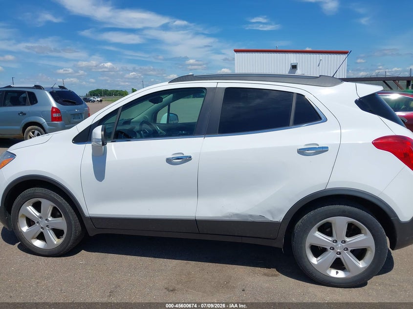 2016 Buick Encore VIN KL4CJASB8GB697148 IAAI salvage auction — LEFT SIDE, Clear (Minnesota), sold $675 on 2026-07-27 (photo 6)