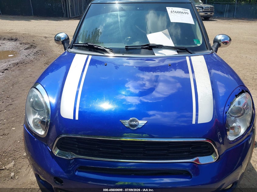 2013 Mini Paceman VIN WMWSS5C54DWN49532 IAAI salvage auction — NORMAL WEAR, Clear (Virginia), sold $300 on 2026-07-30 (photo 6)