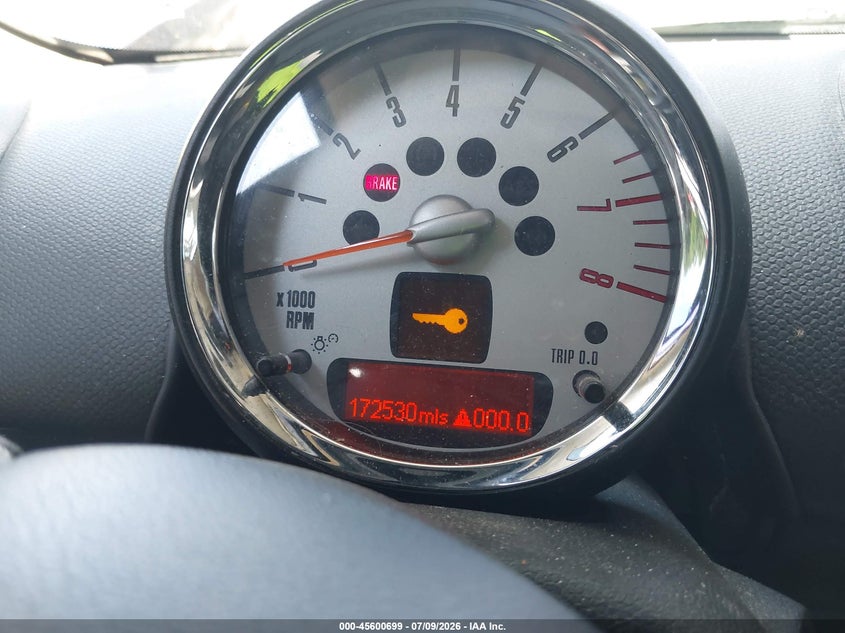 2013 Mini Paceman VIN WMWSS5C54DWN49532 IAAI salvage auction — NORMAL WEAR, Clear (Virginia), sold $300 on 2026-07-30 (photo 7)