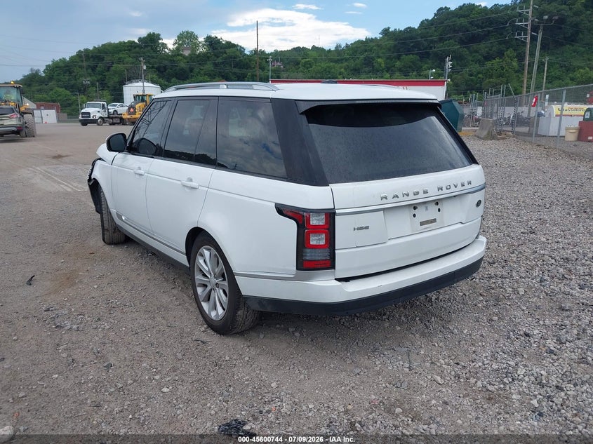 2015 Land rover RANGE ROVER VIN SALGS2VF8FA205997 IAAI salvage auction — RIGHT FRONT, Salvage Title, sold $4,800 on 2026-09-15 (photo 3)