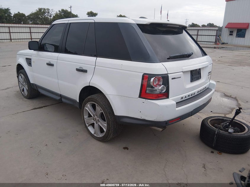 2011 Land rover Range rover sport VIN SALSH2E46BA714911 IAAI salvage auction — NORMAL WEAR, Original (Texas), sold $675 on 2026-07-28 (photo 3)