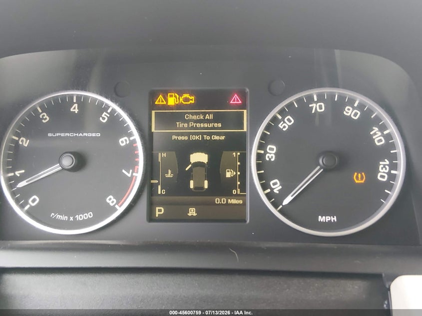 2011 Land rover Range rover sport VIN SALSH2E46BA714911 IAAI salvage auction — NORMAL WEAR, Original (Texas), sold $675 on 2026-07-28 (photo 7)