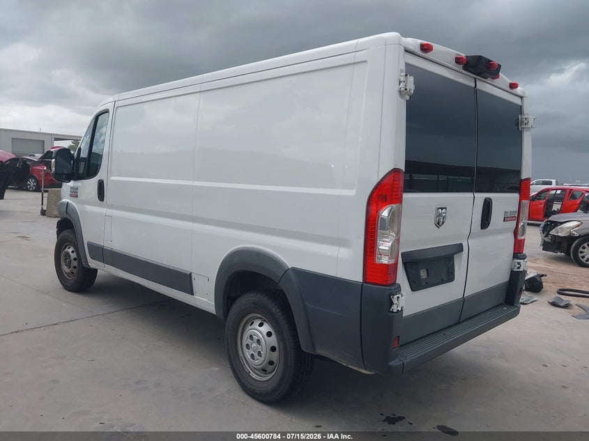 2018 Ram Promaster city VIN 3C6TRVAGXJE109514 IAAI salvage auction — FRONT END, Salvage (Texas), sold $1,425 on 2026-09-07 (photo 3)