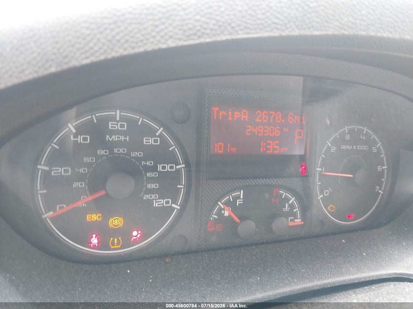 2018 Ram Promaster city VIN 3C6TRVAGXJE109514 IAAI salvage auction — FRONT END, Salvage (Texas), sold $1,425 on 2026-09-07 (photo 7)