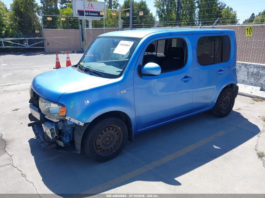 2013 Nissan Cube VIN JN8AZ2KR1DT301922 IAAI salvage auction — FRONT END, Salvage (California), sold $1,000 on 2026-07-29 (photo 2)