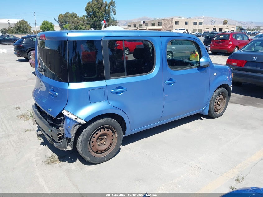 2013 Nissan Cube VIN JN8AZ2KR1DT301922 IAAI salvage auction — FRONT END, Salvage (California), sold $1,000 on 2026-07-29 (photo 4)