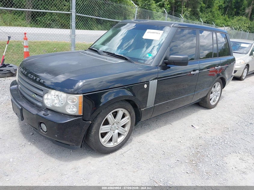 2008 Land rover RANGE ROVER VIN SALME15418S291031 IAAI salvage auction — MECHANICAL, Clear (Virginia), sold $350 on 2026-07-28 (photo 2)