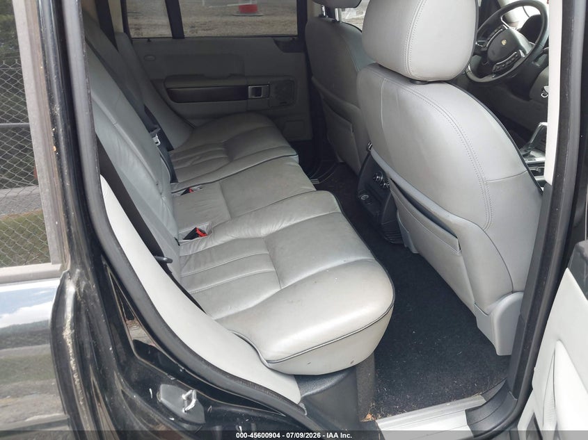 2008 Land rover RANGE ROVER VIN SALME15418S291031 IAAI salvage auction — MECHANICAL, Clear (Virginia), sold $350 on 2026-07-28 (photo 8)