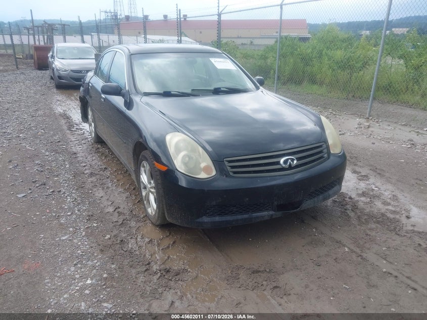 2005 Infiniti G VIN JNKCV51F95M300293 IAAI salvage auction — REAR END, Salvage (Pennsylvania), sold $175 on 2026-07-28 (photo 1)