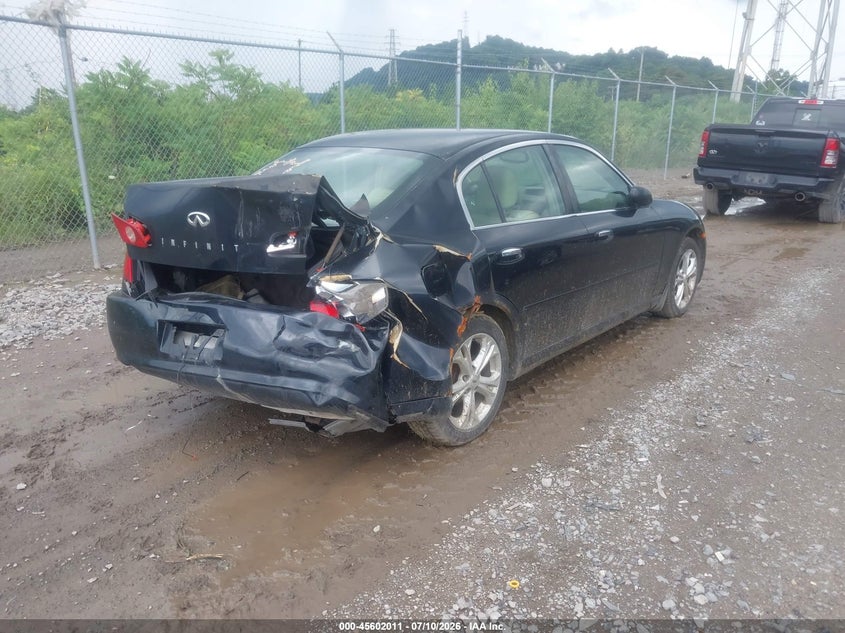 2005 Infiniti G VIN JNKCV51F95M300293 IAAI salvage auction — REAR END, Salvage (Pennsylvania), sold $175 on 2026-07-28 (photo 4)