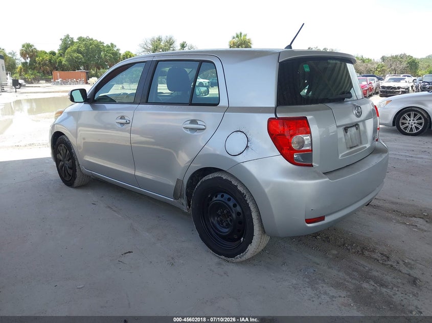2010 Scion Xd VIN JTKKU4B40AJ052379 IAAI salvage auction — NORMAL WEAR, Clear (Florida), sold $950 on 2026-07-28 (photo 3)