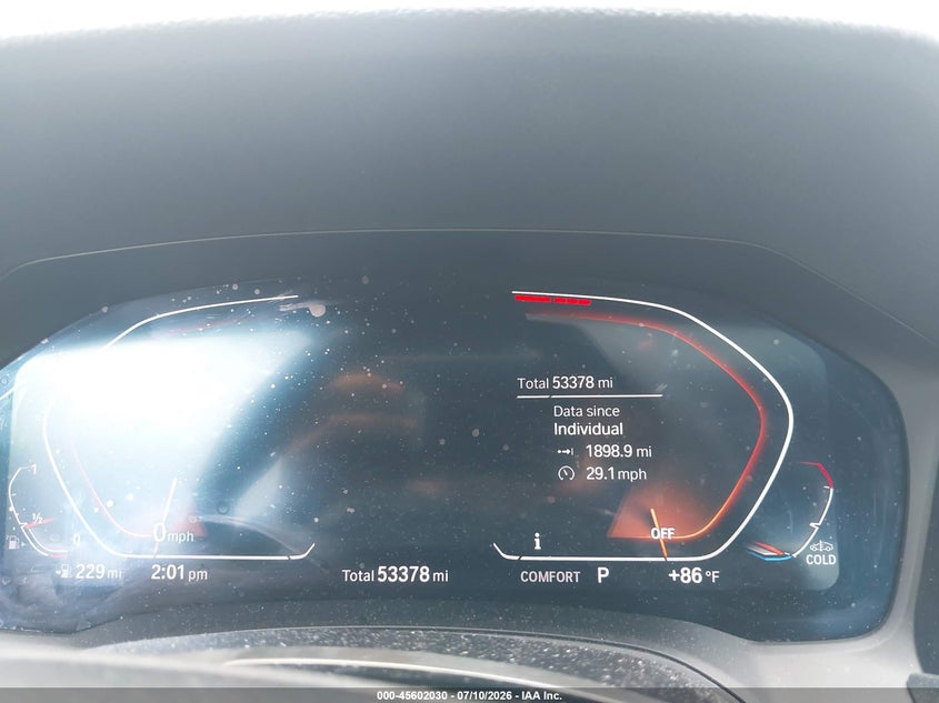 2021 BMW 3er VIN WBA5R7C04MFK37476 IAAI salvage auction — HAIL, Salvage Title, sold $13,750 on 2026-08-18 (photo 7)