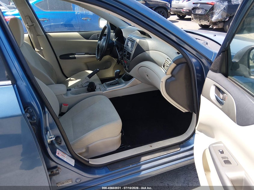 2010 Subaru Impreza VIN JF1GE6B65AH515928 IAAI salvage auction — NORMAL WEAR, Clear - Dealer Only (California), sold $525 on 2026-07-17 (photo 5)