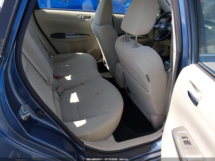 2010 Subaru Impreza VIN JF1GE6B65AH515928 IAAI salvage auction — NORMAL WEAR, Clear - Dealer Only (California), sold $525 on 2026-07-17 (photo 8)