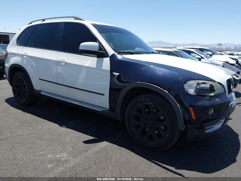 2007 BMW X5 VIN 5UXFE43587L017453 IAAI salvage auction — SIDE, Salvage (Arizona), sold $25 on 2026-07-31 (photo 1)
