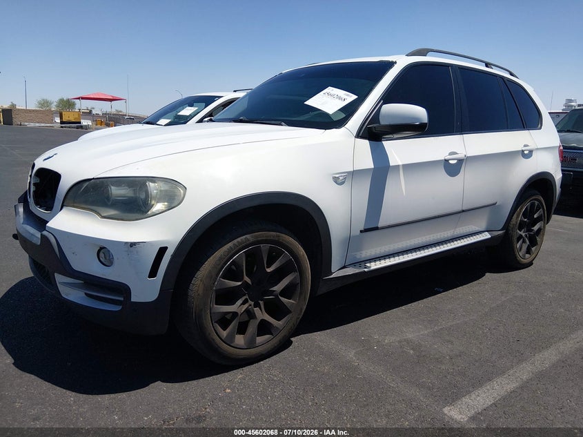 2007 BMW X5 VIN 5UXFE43587L017453 IAAI salvage auction — SIDE, Salvage (Arizona), sold $25 on 2026-07-31 (photo 2)
