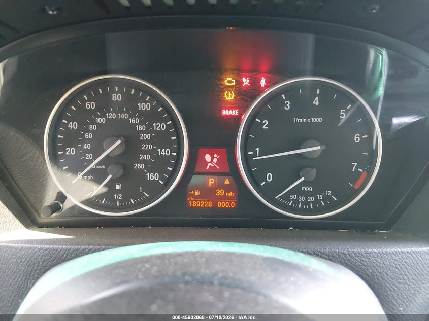 2007 BMW X5 VIN 5UXFE43587L017453 IAAI salvage auction — SIDE, Salvage (Arizona), sold $25 on 2026-07-31 (photo 7)