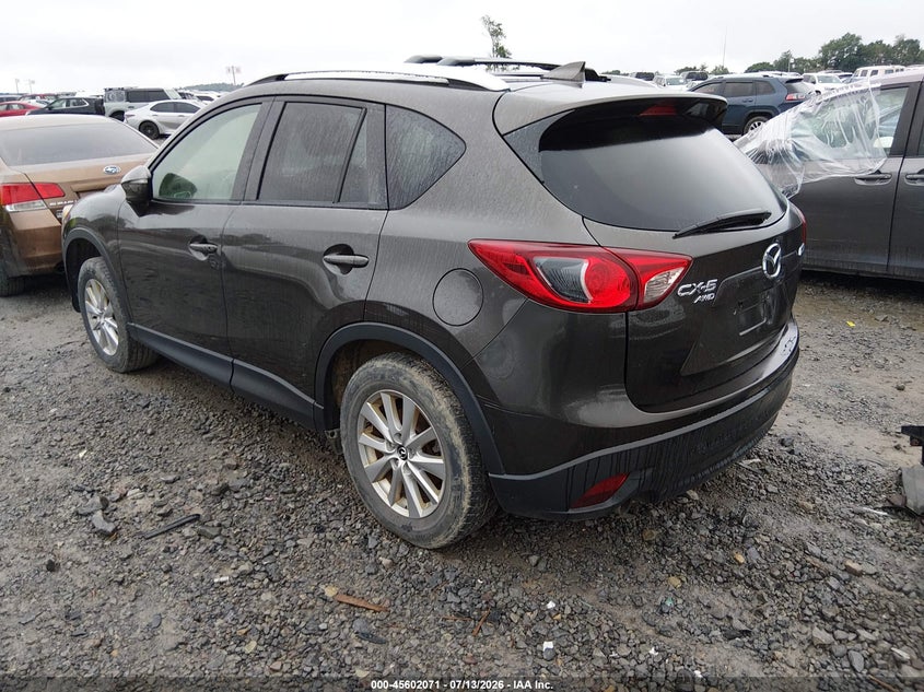 2016 Mazda Cx-5 VIN JM3KE4CYXG0670420 IAAI salvage auction — NORMAL WEAR, Original (West Virginia), sold $1,650 on 2026-07-22 (photo 3)