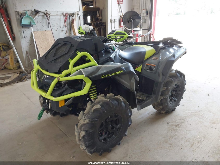 2020 Can-am/ brp Outlander VIN 3JBLWAJ28LJ000674 IAAI salvage auction — ROLLOVER, Wait Title, sold $3,650 on 2026-08-19 (photo 2)