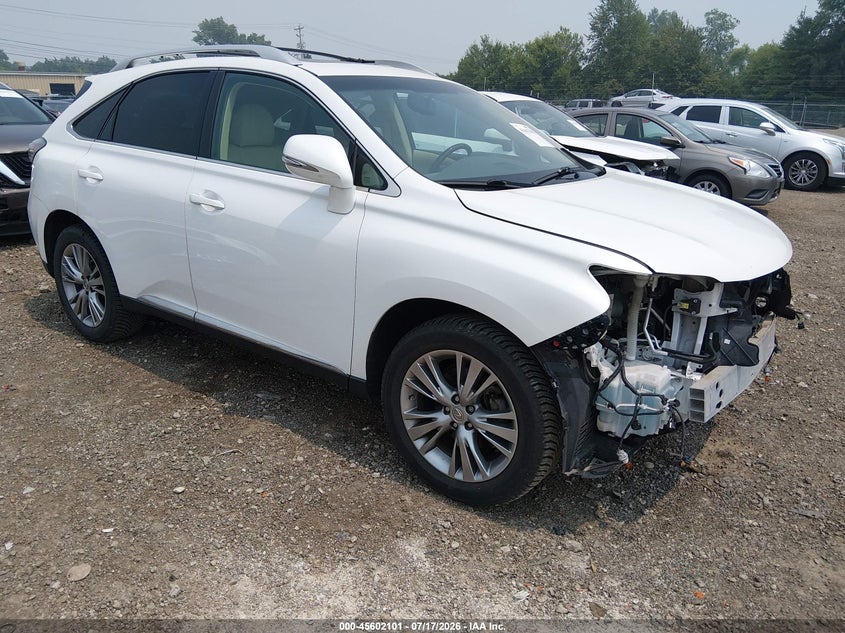 2013 Lexus Rx VIN 2T2ZK1BA4DC124907 IAAI salvage auction — FRONT END, Salvage Title, sold $4,200 on 2026-07-25 (photo 1)