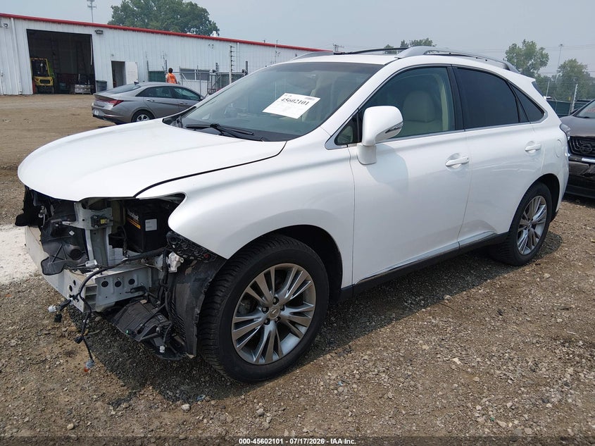 2013 Lexus Rx VIN 2T2ZK1BA4DC124907 IAAI salvage auction — FRONT END, Salvage Title, sold $4,200 on 2026-07-25 (photo 2)