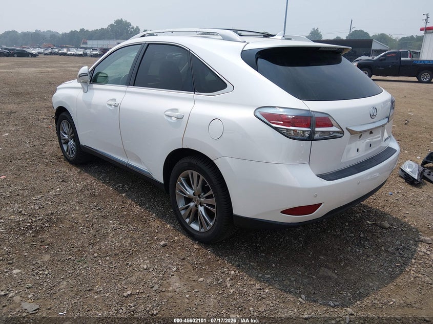 2013 Lexus Rx VIN 2T2ZK1BA4DC124907 IAAI salvage auction — FRONT END, Salvage Title, sold $4,200 on 2026-07-25 (photo 3)