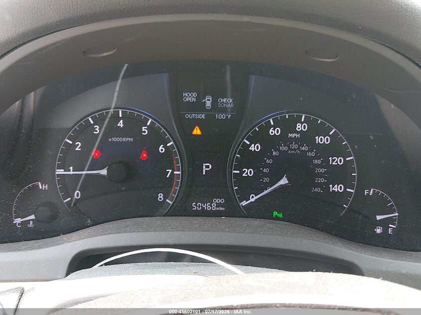 2013 Lexus Rx VIN 2T2ZK1BA4DC124907 IAAI salvage auction — FRONT END, Salvage Title, sold $4,200 on 2026-07-25 (photo 7)