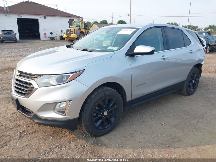 2020 Chevrolet Equinox VIN 3GNAXUEVXLL272730 IAAI salvage auction — REAR END, Mv-907A (New York), sold $2,650 on 2026-07-19 (photo 2)