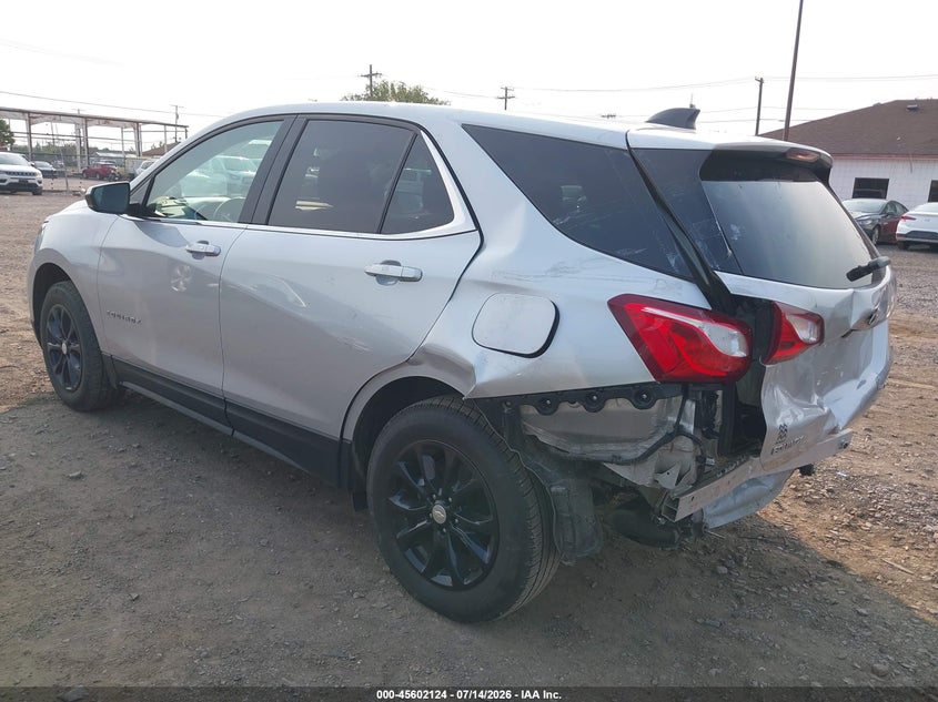 2020 Chevrolet Equinox VIN 3GNAXUEVXLL272730 IAAI salvage auction — REAR END, Mv-907A (New York), sold $2,650 on 2026-07-19 (photo 3)