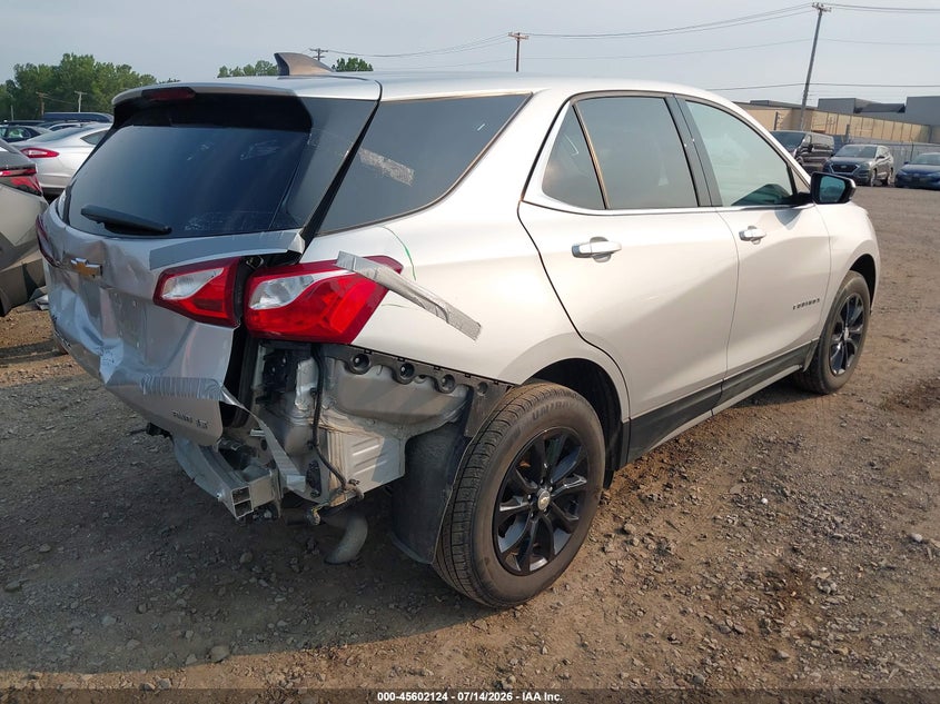 2020 Chevrolet Equinox VIN 3GNAXUEVXLL272730 IAAI salvage auction — REAR END, Mv-907A (New York), sold $2,650 on 2026-07-19 (photo 4)