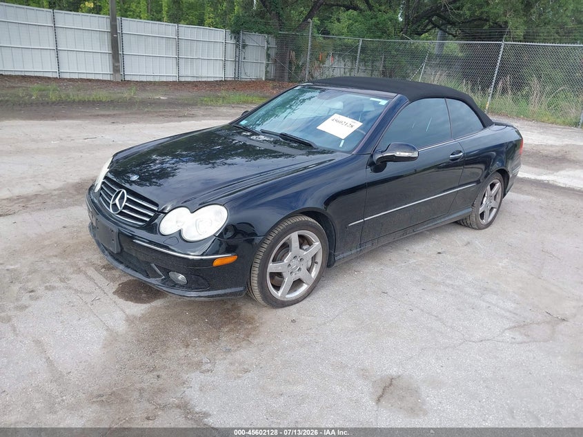 2005 Mercedes-benz Clk-klasse VIN WDBTK75JX5F146734 IAAI salvage auction — TRANSMISSION, Clear (Florida), sold $1,350 on 2026-07-15 (photo 2)