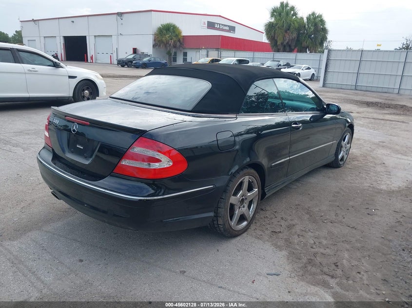 2005 Mercedes-benz Clk-klasse VIN WDBTK75JX5F146734 IAAI salvage auction — TRANSMISSION, Clear (Florida), sold $1,350 on 2026-07-15 (photo 4)