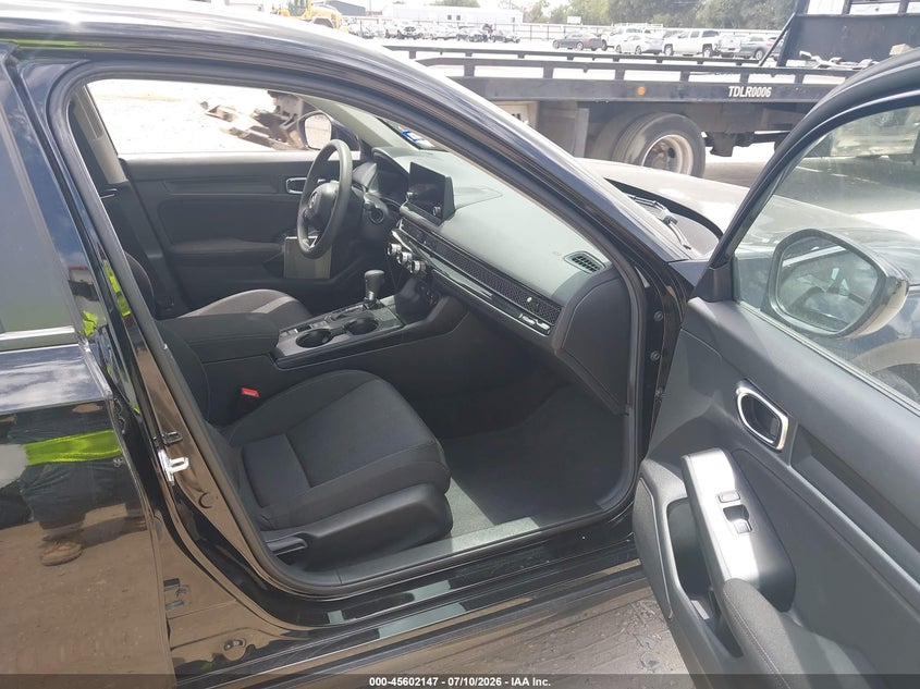 2025 Honda Civic VIN 2HGFE2F21SH602230 IAAI salvage auction — REAR END, Salvage Title, sold $8,100 on 2026-07-18 (photo 5)