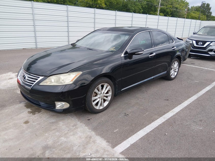 2011 Lexus ES VIN JTHBK1EG8B2428418 IAAI salvage auction — REAR END, Clear (Tennessee), sold $2,300 on 2026-07-29 (photo 2)
