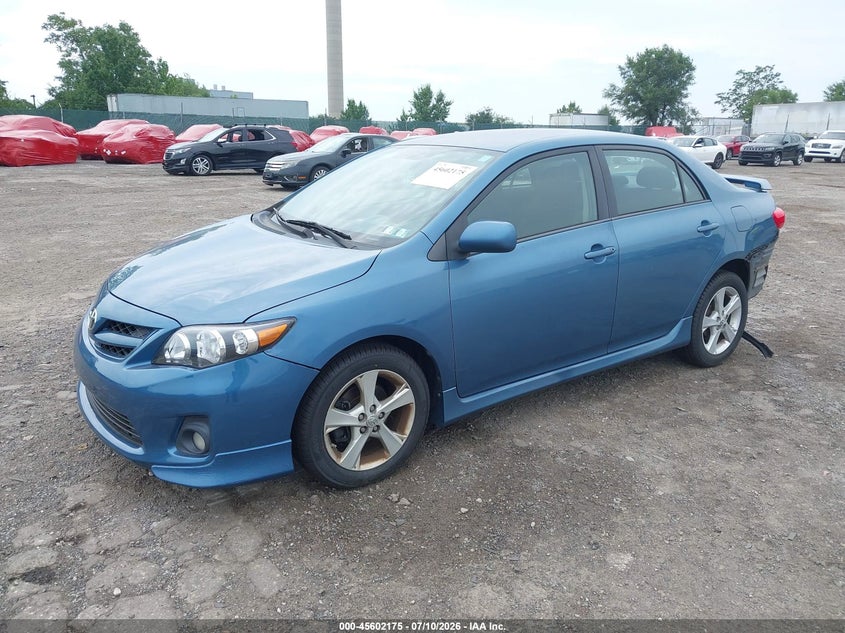 2013 Toyota Corolla VIN 5YFBU4EE0DP113967 IAAI salvage auction — NORMAL WEAR, Clear (Pennsylvania), sold $2,200 on 2026-07-24 (photo 2)
