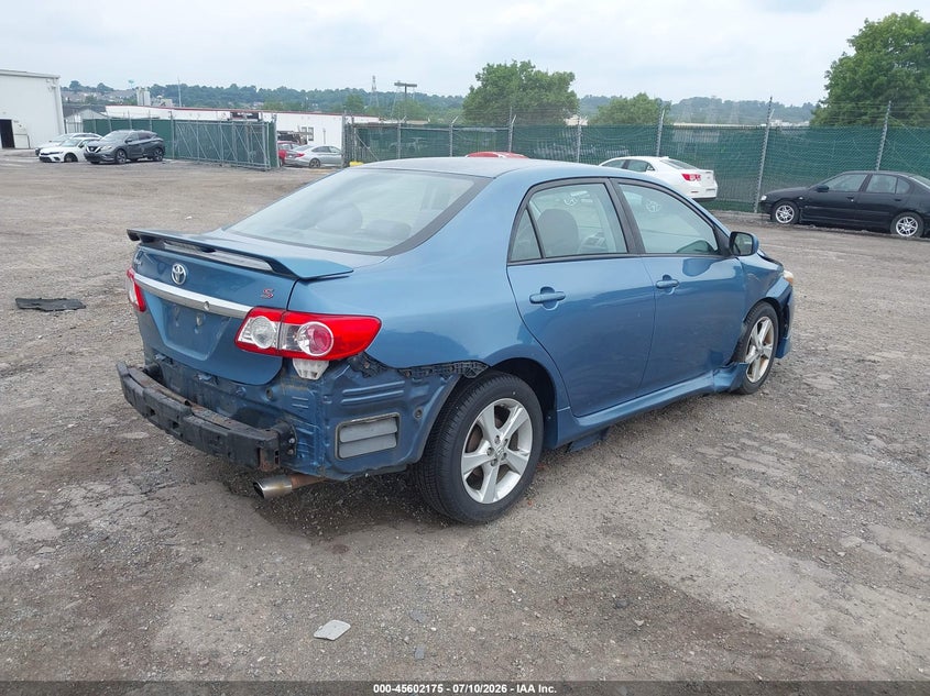 2013 Toyota Corolla VIN 5YFBU4EE0DP113967 IAAI salvage auction — NORMAL WEAR, Clear (Pennsylvania), sold $2,200 on 2026-07-24 (photo 4)