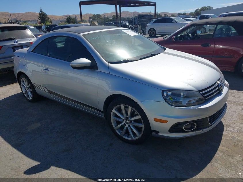 2014 Volkswagen Eos VIN WVWBW8AH9EV006397 IAAI salvage auction — NORMAL WEAR, Salvage Title, sold $125 on 2026-07-30 (photo 1)