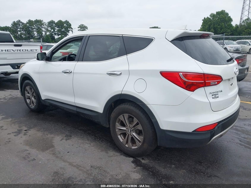 2013 Hyundai Santa fe VIN 5XYZTDLBXDG085805 IAAI salvage auction — NORMAL WEAR, Clear (Georgia), sold $1,125 on 2026-07-29 (photo 3)